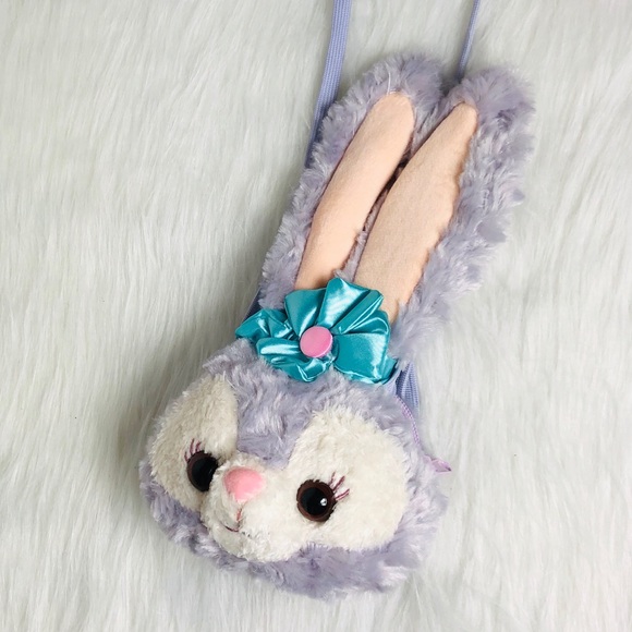 Tokyo Disneysea StellaLou Lavender BunnyRabbit Bag - Picture 6 of 12
